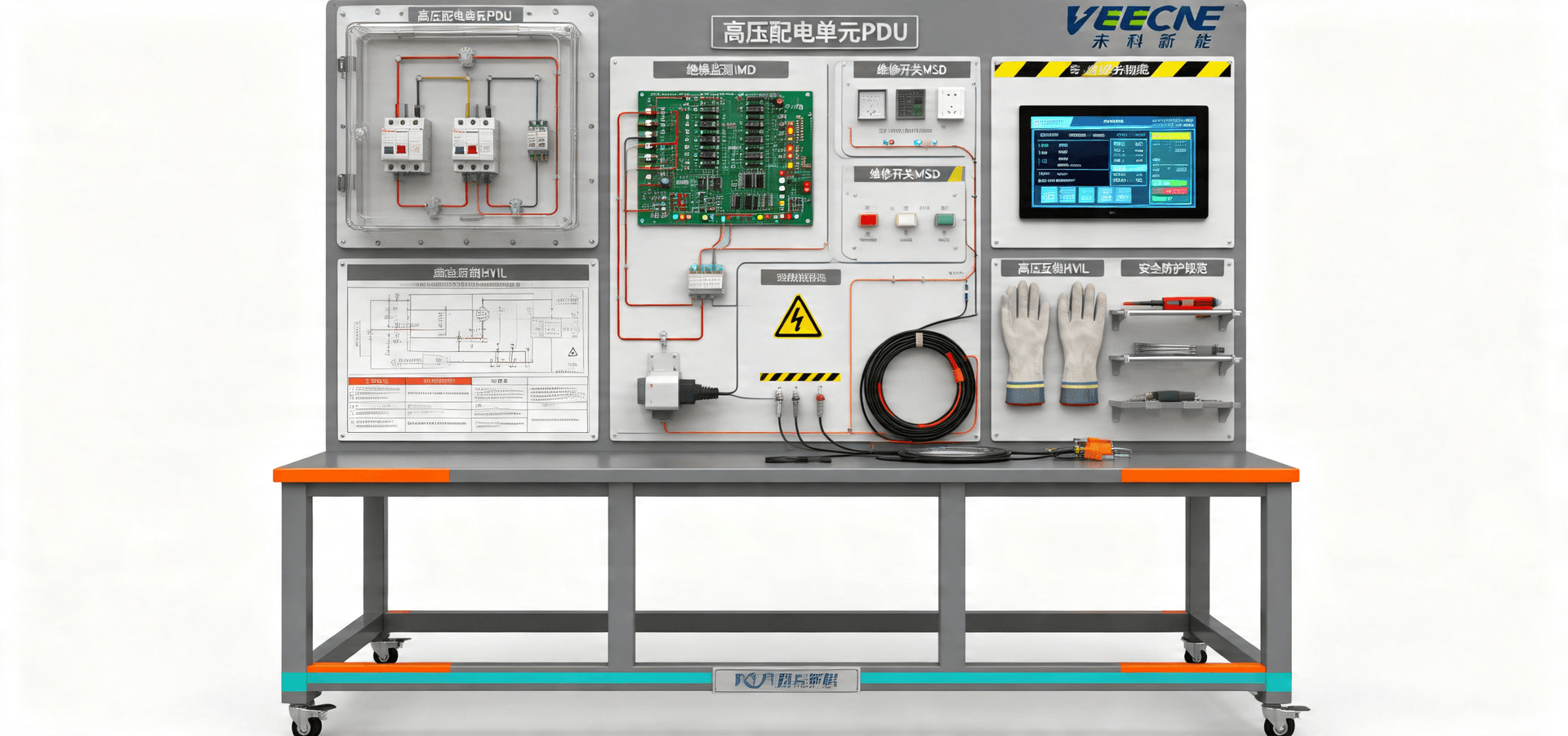 高压安全防护实训系统
