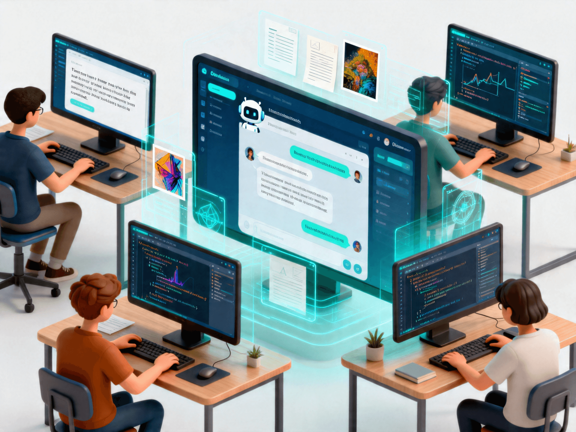 生成式AI技术应用课程实景