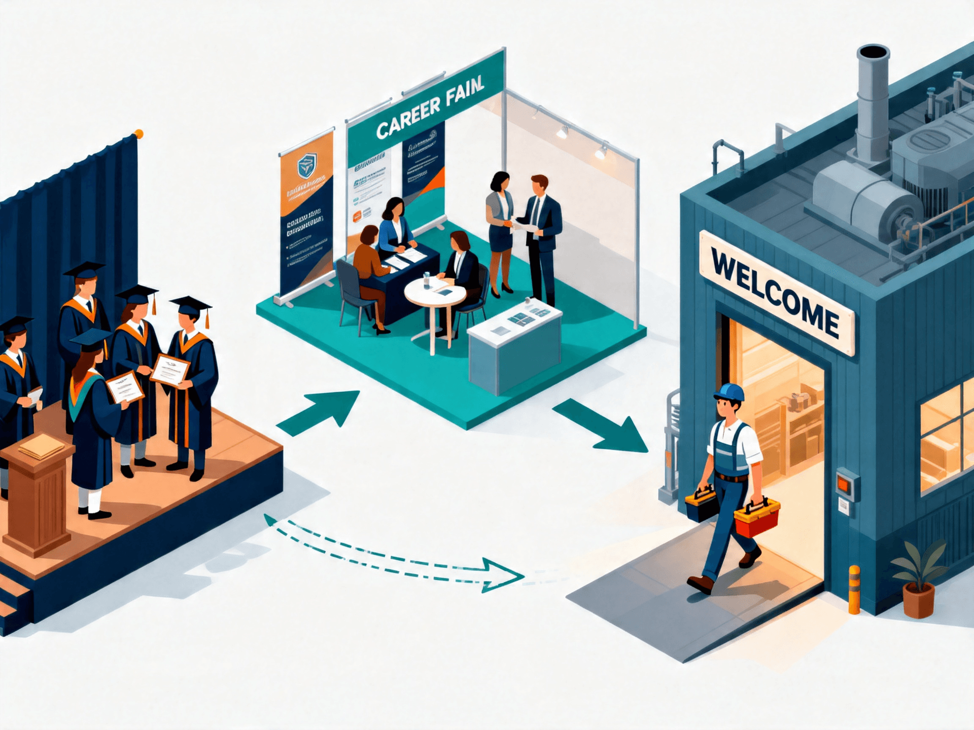 就业合作企业展示